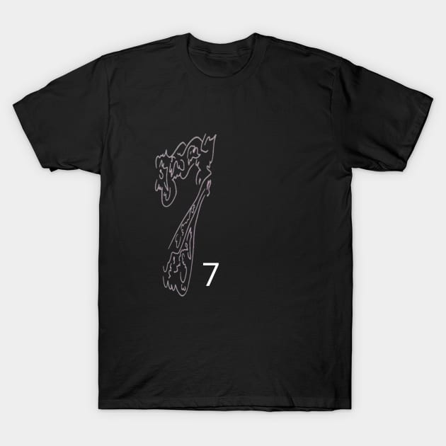 7 Nummer  nice T-Shirt by mohamadbaradai